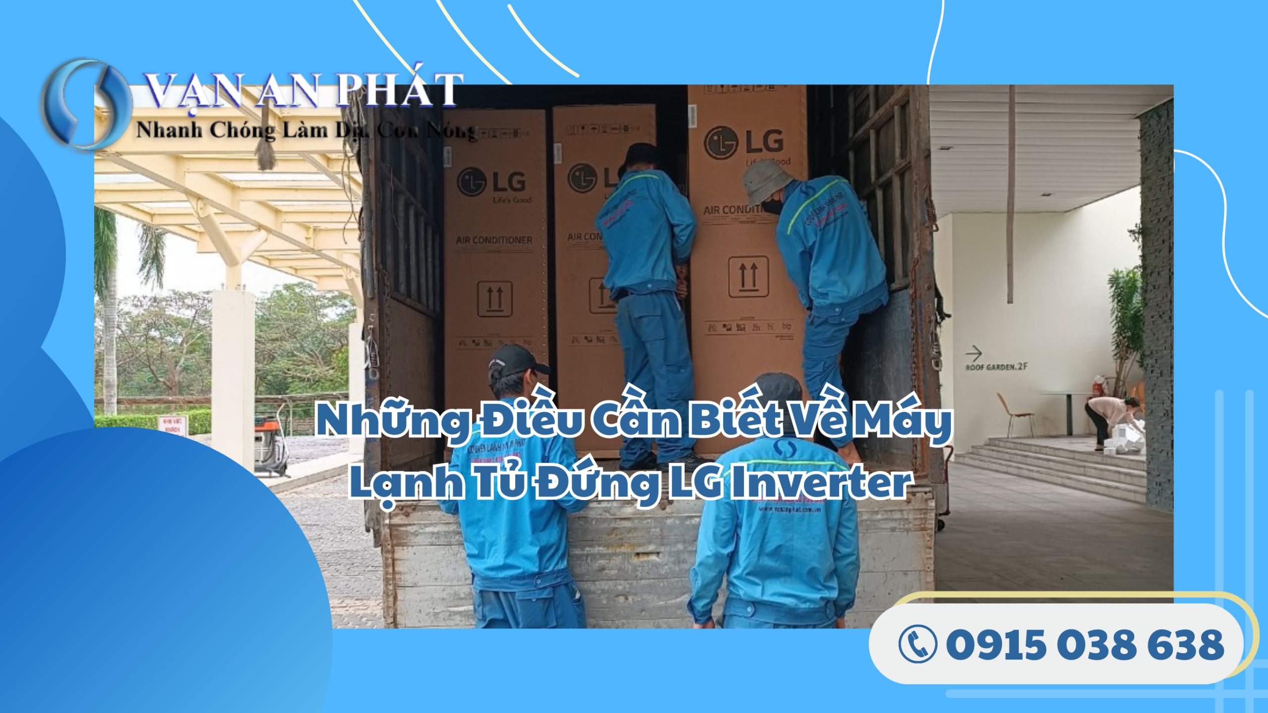 Máy Lạnh Tủ Đứng LG Inverter -Vạn Thành Phát