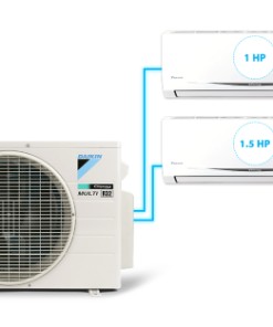 Combo 2 dàn lạnh Điều Hòa Inverter Multi S - 1.0HP + 1.5HP (MKC50RVMV/CTKC25RVMV+CTKC35RVMV)