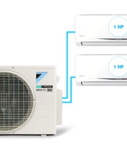 Combo 2 dàn lạnh Điều Hòa Inverter Multi S - 1HP + 1HP (MKC50RVMV/CTKC25RVMV+CTKC25RVMV)