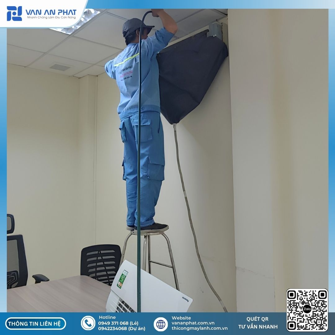 vệ sinh máy lạnh quận Gò Vấp
